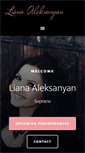Mobile Screenshot of lianaaleksanyan.com